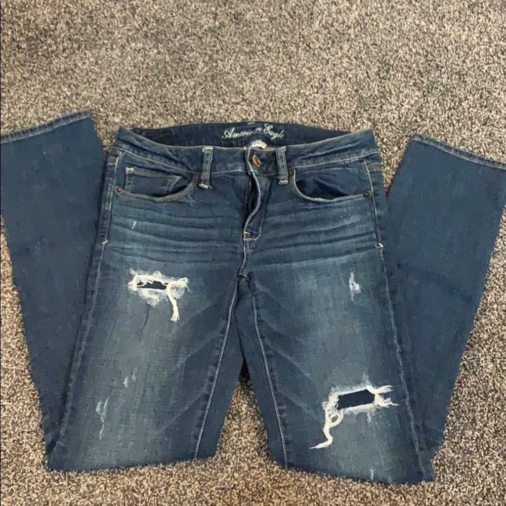 American eagle super stretch skinny jean.